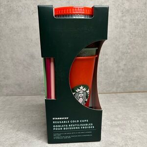 NWT Starbucks Venti Glitter Cold Cup Winter 2020